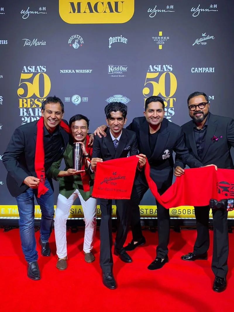 Investorant team at Asia's 50 Best Bars, Macau